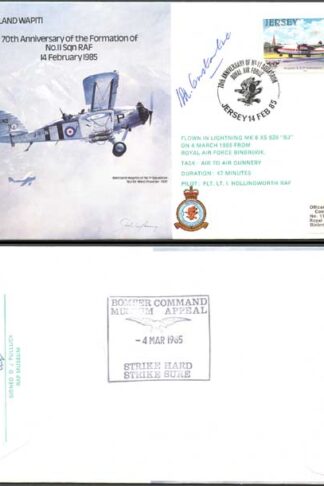B17c 70th Ann of the Formation of No.11 Squadron Signed H. Constantine (D)