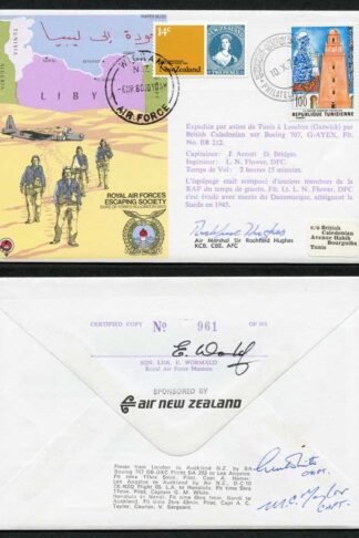 ES23c Escape from Libya Signed by Sir Rochford Hughes (A)