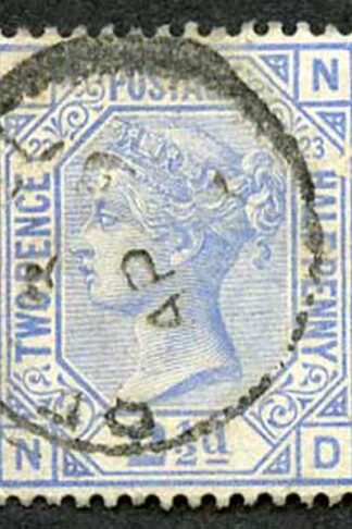 SG157 2 1/2d Blue Plate 23