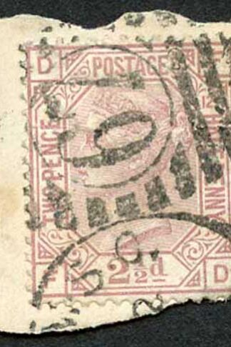 SG141 2 1/2d Rosy Mauve wmk Orb Plate 12 Cat 80 Pounds