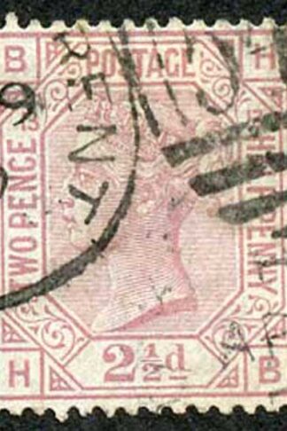 SG141 2 1/2d Rosy Mauve wmk Orb Plate 13 Cat 80 Pounds