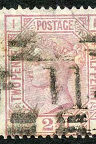 SG141 2 1/2d Rosy Mauve wmk Orb Plate 4 Cat 80 Pounds