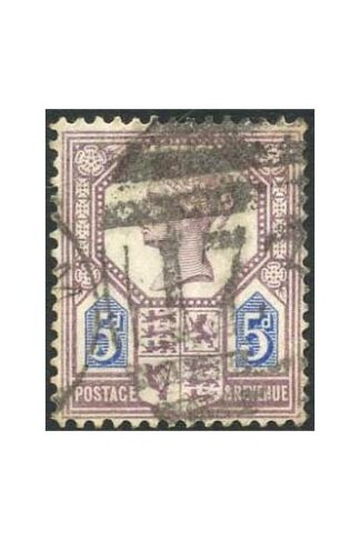 SG207 5d Jubilee die 1a cat 80 pounds