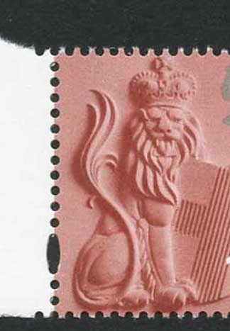 2001 England regional NVI 1st (without white borders) on dull original paper