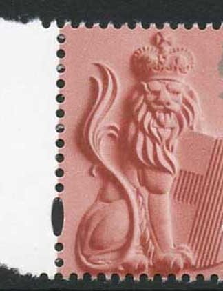 2001 England regional NVI 1st (without white borders) on dull original paper