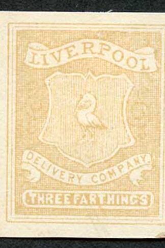 1 1/2d Buff Liverpool Delivery Co Forgery