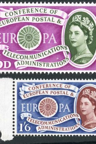 SG621/2 1960 Europa Set U/M