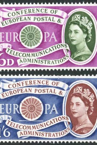 SG621/2 1960 Europa Set U/M