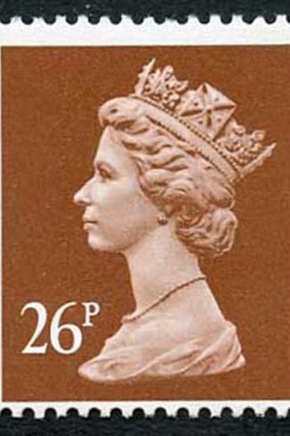 SGY1776 Var 1996 Questa 26p chestnut novaglo B(s) phos bands short at top