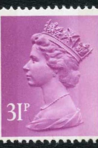 SGX919 1986 31p mauve 2-B u/m ex B Rail prestige booklet cat 15 Pounds