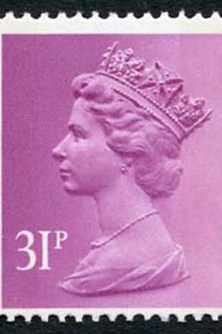 SGX919 1986 31p mauve 2-B u/m ex B Rail prestige booklet cat 15 Pounds