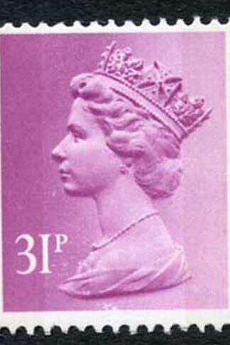SGX919 1986 31p mauve 2-B u/m ex B Rail prestige booklet cat 15 Pounds