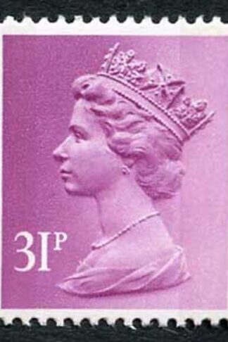 SGX919 1986 31p mauve 2-B u/m ex B Rail prestige booklet cat 15 Pound