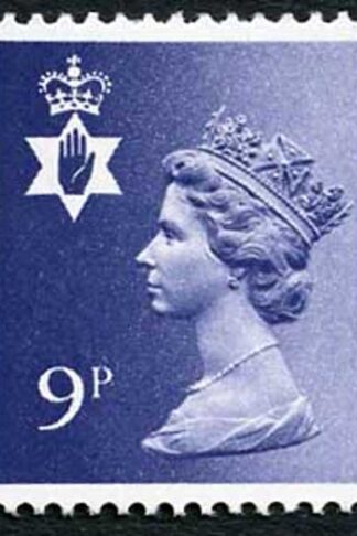 SGNI26ey 1978 N I regional 9p deep violet u/m with variety phosphor omitted