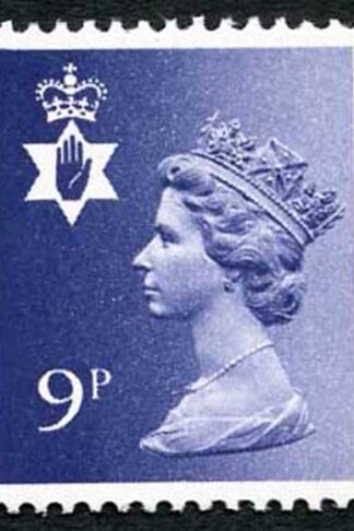 SGNI26ey 1978 N I regional 9p deep violet u/m with variety phosphor omitted