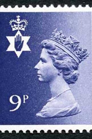 SGNI26ey 1978 N I regional 9p deep violet u/m with variety phosphor omitted