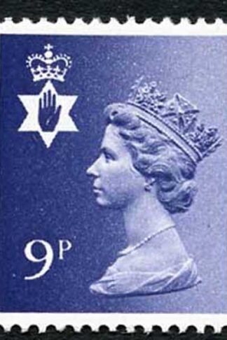 SGNI26ey 1978 N I regional 9p deep violet u/m with variety phosphor omitted