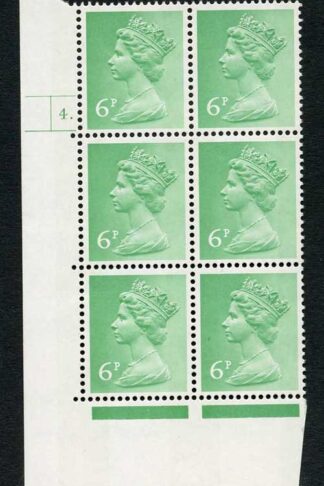 SGX870 Var 1975 6p light emerald FCP/PVA cyl 4 dot p*
