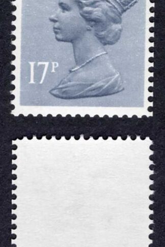 SGX952 Var 1983 17p grey-blue var all-over phos (PCP1) 2 bands A very fine scar