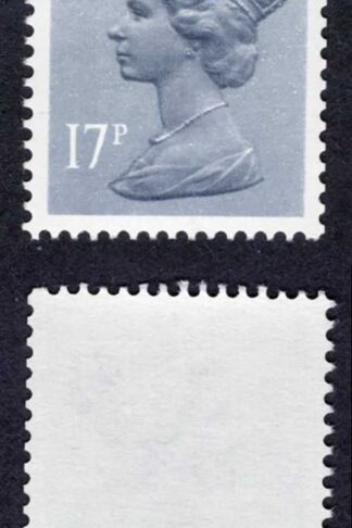 SGX952 Var 1983 17p grey-blue var all-over phos (PCP1) 2 bands A very fine scar