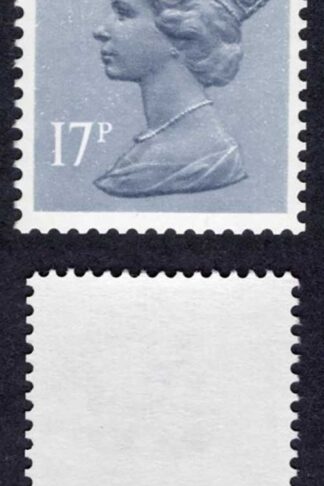 SGX952 Var 1983 17p grey-blue var all-over phos (PCP1) 2 bands A very fine scar