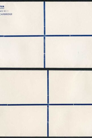 RS8 1/3 Grey Stamped to Order Registered Envelope size 101 x 224 mm Superb Mint