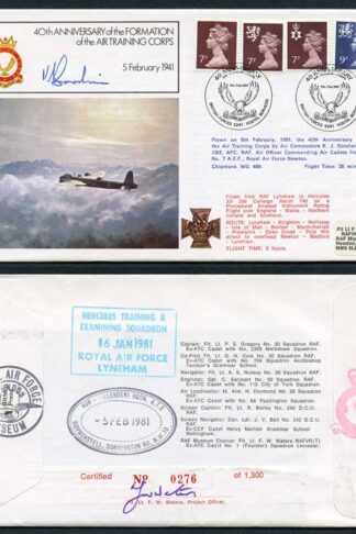 FF24c 40th Ann of Formation of the Air Training Corps Signed by K.J. Goodwin (B)