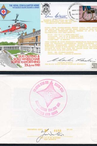 C87 The Royal Star and Garter Home Signed by Spotswood and Hankins