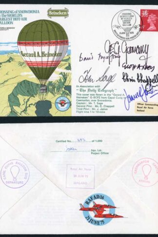 AD16c Crossing of Snowdonia By All Pilots and 3 member of the Daily Telegraph M