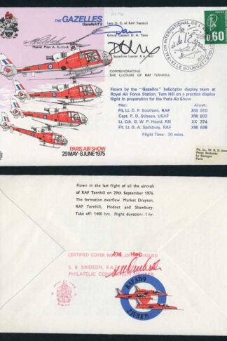 AD9e The Gazelles Signed by D.A. Toon and R.A. Hill