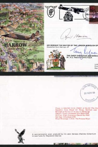 PandP13c Harrow Signed by Councillor Cyril Harrison JP and Chief Executive