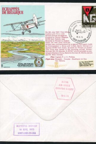 ES10a Echappes de Belgique - Belgium Standard Cover