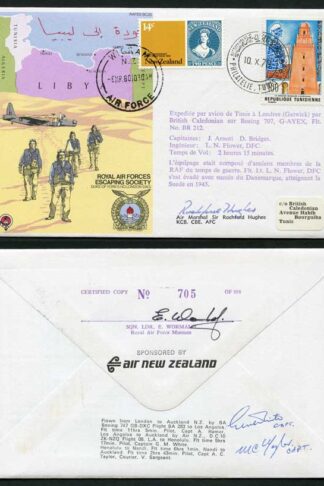 ES23c Escape from Libya Signed by Sir Rochford Hughes (B)