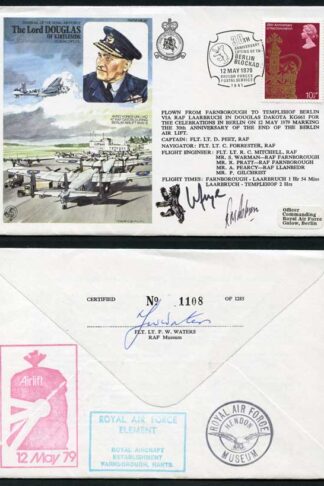 HA38c The Lord Douglas of Kirtleside Signed by L. Frye and R.M. Robson