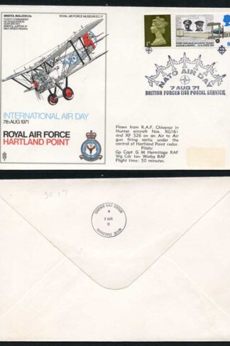 SC17a International Air Day Standard Cover