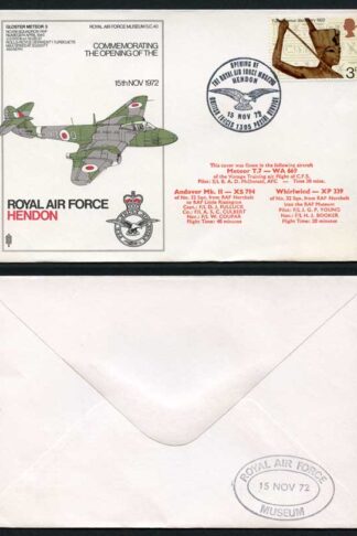 SC40a The Opening of the RAF Museum Standard Cover