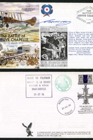 GW10 The Battle of Neuve Chapelle Signed by Lord Abbots-Hay