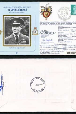 CDM3b MRAF Sir John Salmond Signed by Julian Salmond