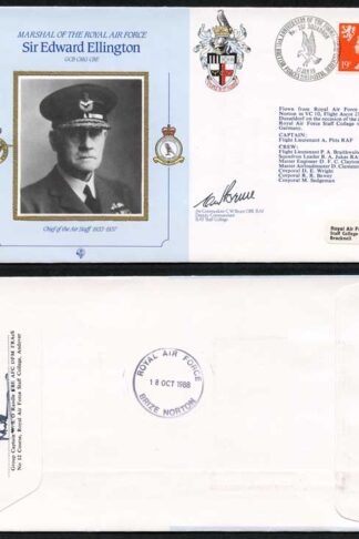 CDM3a RAF COMMANDERS SERIES John Salmond Signed Capt Moore and Wg Cdr Colver (G)