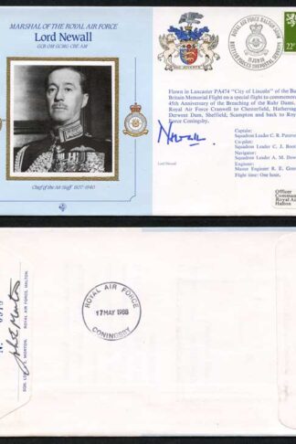 CDM4 RAF COMMANDERS SERIES Sir Edward Ellington Signed by Williamson-Noble