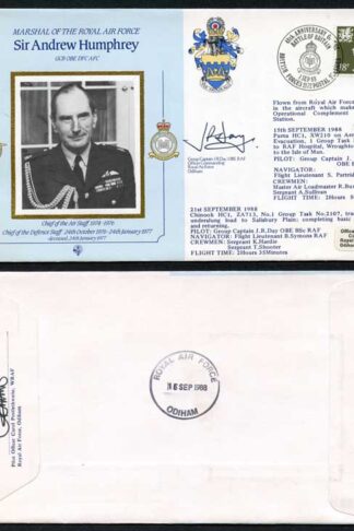 CDM18a RAF COMMANDER Sir Humphrey Gp Capt Day and Plt Off Postlethwaite (E)