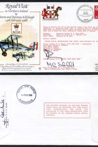 RV3c Northern Island Ireland by Baron and Baroness Killyleagh Signed