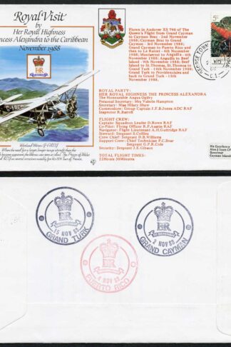 RV8c Princess Alexandra to the Caribbean Unsigned