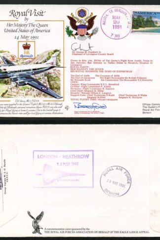 RV20c The Queen United States of America N.E.L Beresford and G. Gumbert (B)