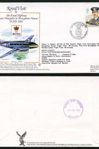 RV21a Princess Margaret to Broughton House Standard Cover