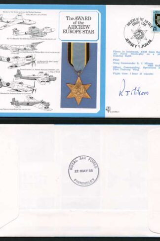 DM10 The 1939 to 1945 Star with Battle of Britain Clasp Signed by R.J. Milsom