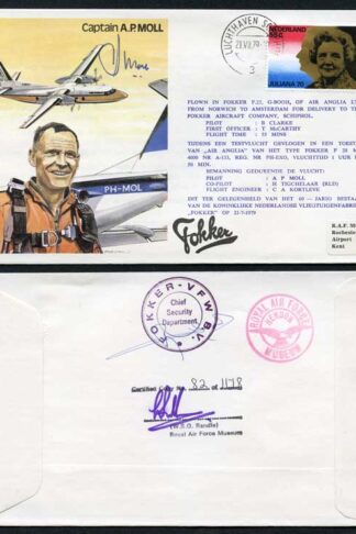 TP5c Captain A.P. Moll Signed by Himself