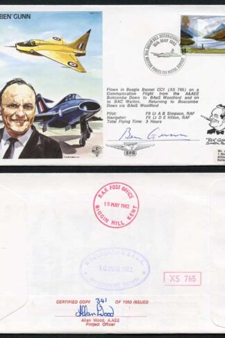 TP22c A.E. Ben Gunn MRAeS Signed by A.E.B. Gunn