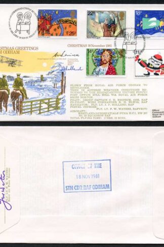RFDC8 Christmas Signed by Puma Navigator and C.H. Reineck