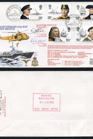 RFDC12 Maritime Heritage Signed by A.R. Whitchurch and J.S. Fosh